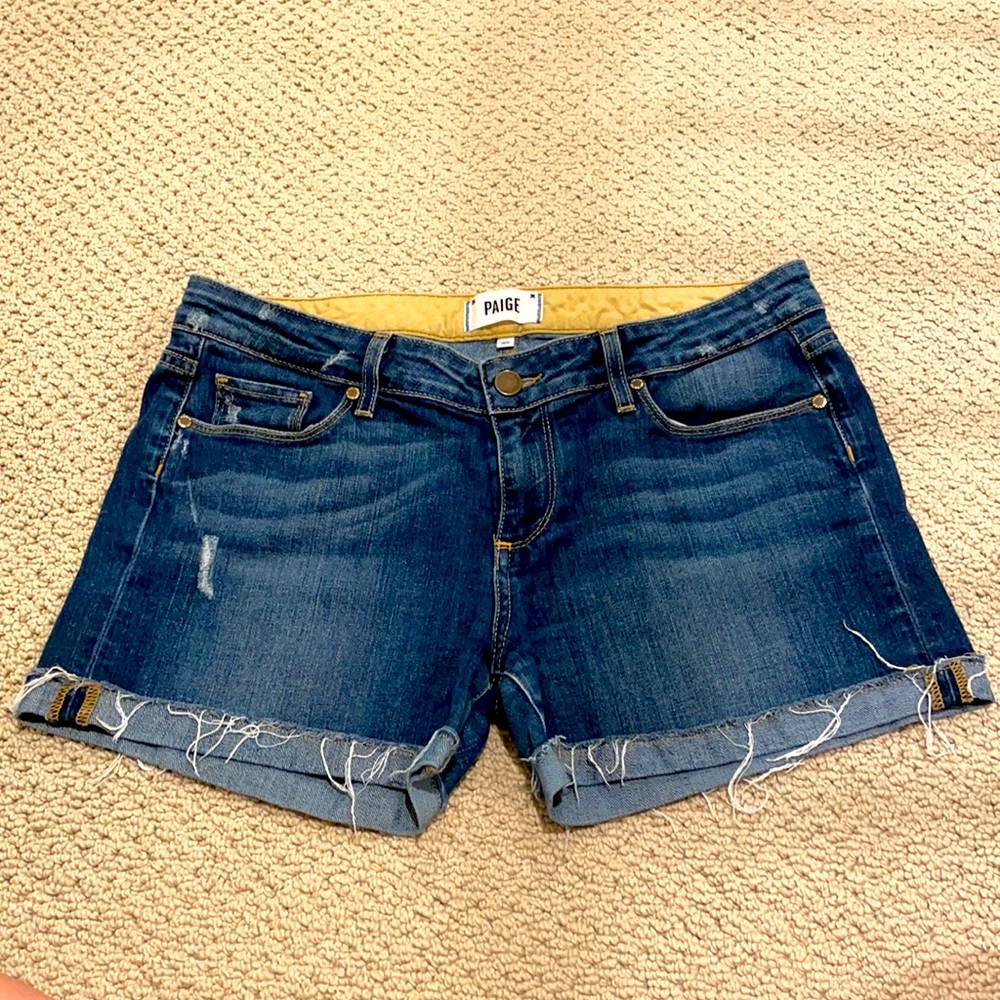 Paige Denim Jimmy Jimmy Short Size 29